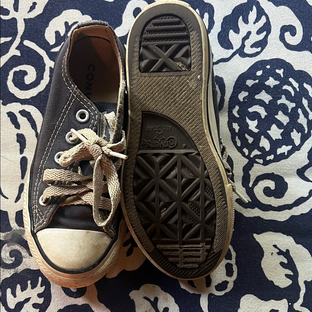 Converse Kids Black and White Sneakers